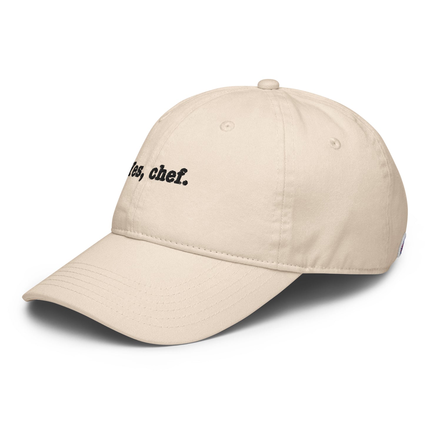 Yes, chef. Champion dad hat