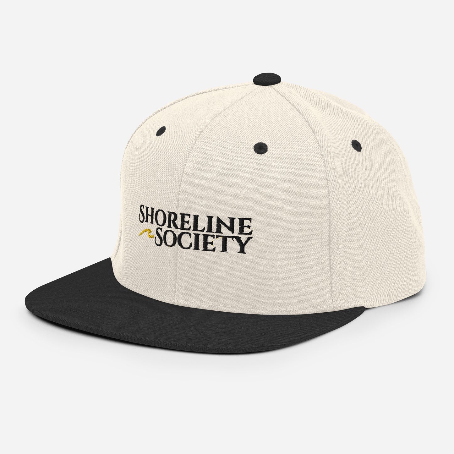 Shoreline Society Snapback Hat