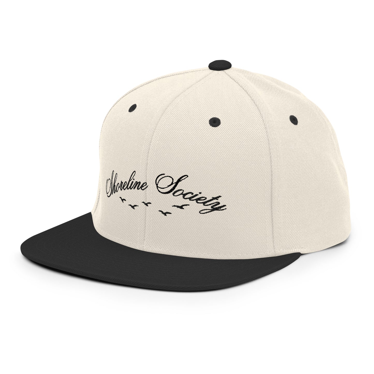 Shoreline Society Snapback Hat