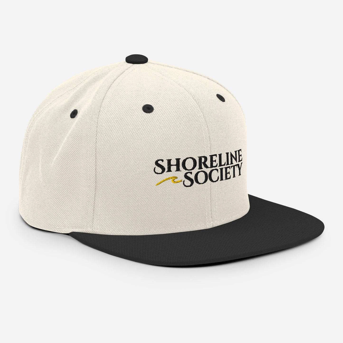 Shoreline Society Snapback Hat