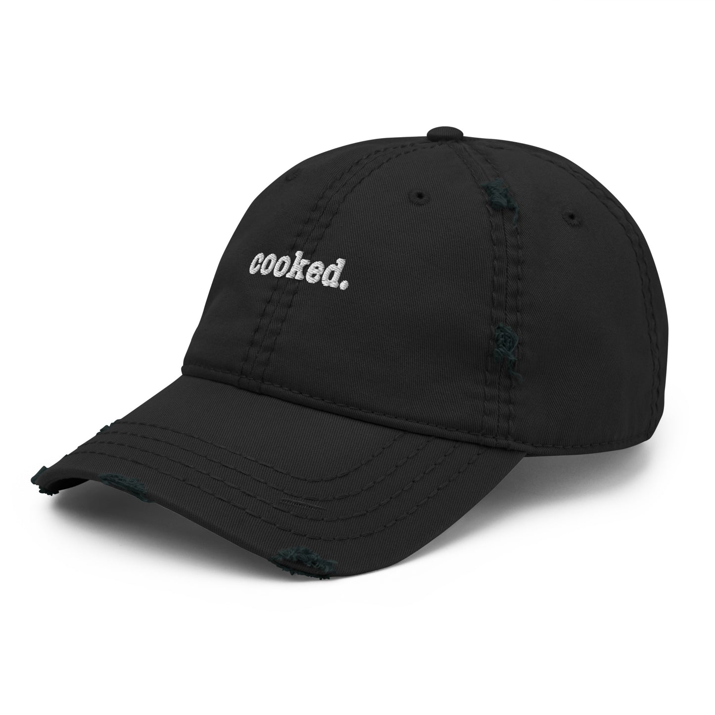 cooked Distressed Dad Hat