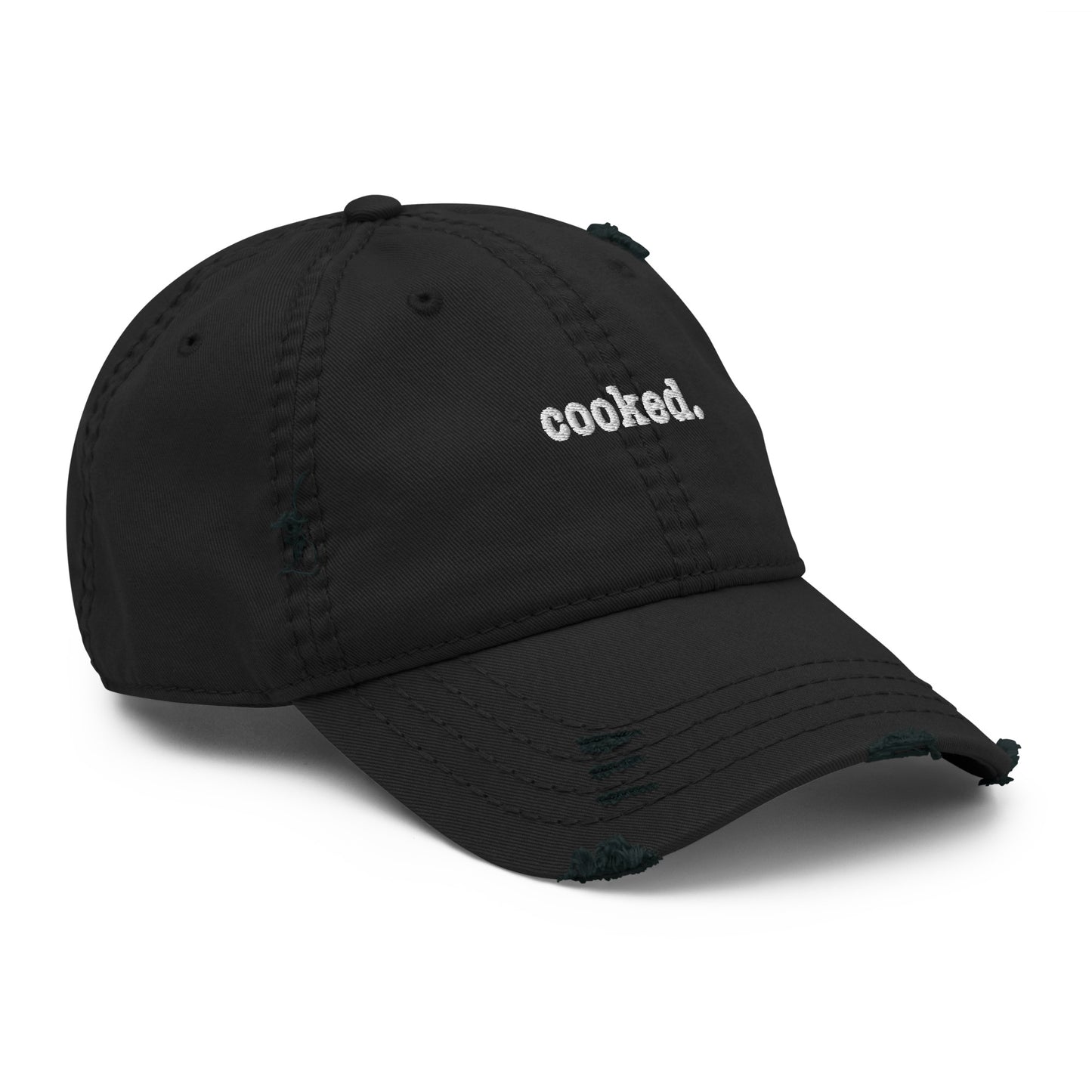 cooked Distressed Dad Hat