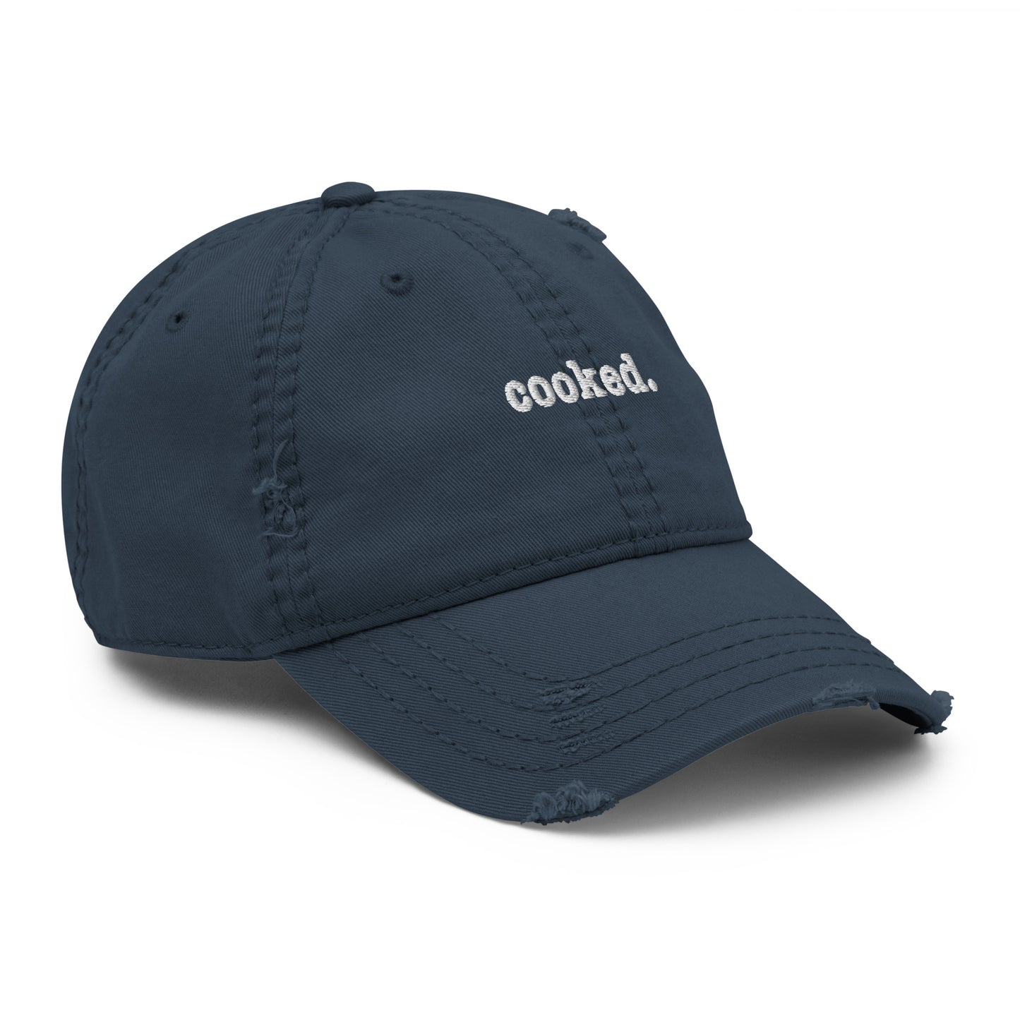 cooked Distressed Dad Hat